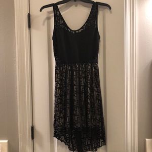 Kiss the Prince black lace dress, Small